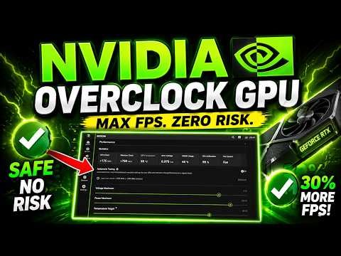 NVIDIA’s NEW Auto Overclock + Global Settings = HUGE FPS Boost (100% Safe)