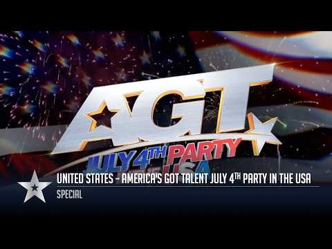 United States - America's Got Talent July 4th Party in the USA