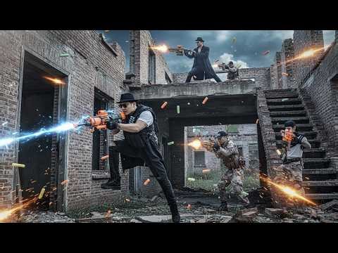 LTT Game Nerf Guns : SEAL X Warriors Raid Black Eagle's Lair In Intense Nerf Guns Battle