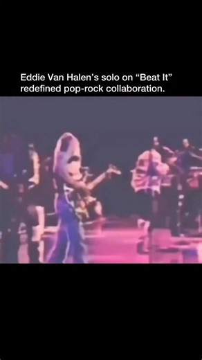 Unforgettable Concerts on Instagram: "⚡ Eddie Van Halen x Michael Jackson – “Beat It” Solo (1983) When Michael Jackson asked Eddie Van Halen to play the guitar solo on “Beat It” in 1983, the result was one of the most legendary crossovers in music history. Eddie’s blistering, improvised solo cut through Quincy Jones’ polished production like a lightning strike, adding raw rock energy to Jackson’s pop masterpiece. Live, whenever Jackson performed “Beat It”, the solo became the centerpiece — a mom