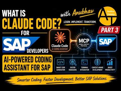 What is Claude Code | Claude Code Tutorial | How SAP Developers Can Use AI for Coding