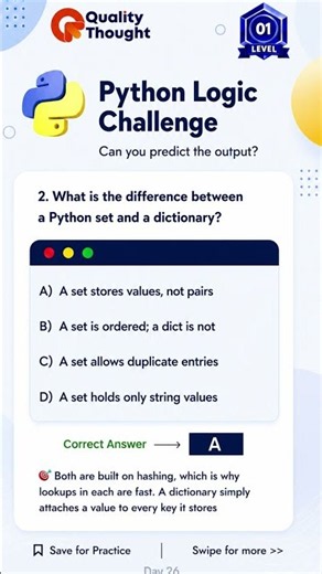 🧠 Think Like a Python Developer! Can You Solve This? | Day 26