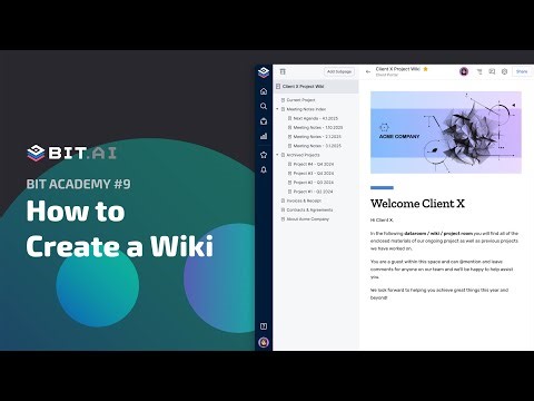 How to Create a Wiki?