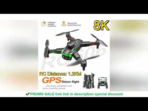 NEW GPS Drone Brushless Intelligent Obstacle Avoidance 8K HD Dual Camera Quadcopter Obstacle Avoidan