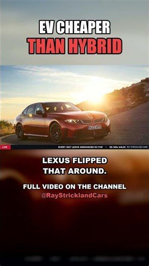 Every 2027 Lexus: Prices, Range and the First Electric 3-Row Lexus #shorts
