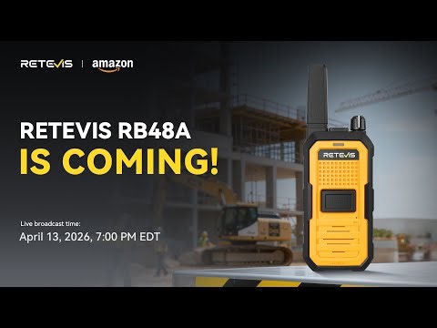 🚀 NEXT GEN RUGGED: The Retevis RB48A Launch