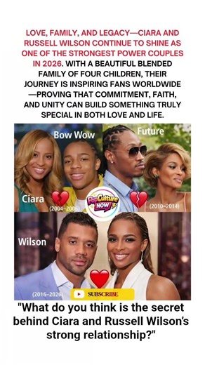 From Love to Legacy—Ciara & Russell’s Journey #shorts #celebritynews