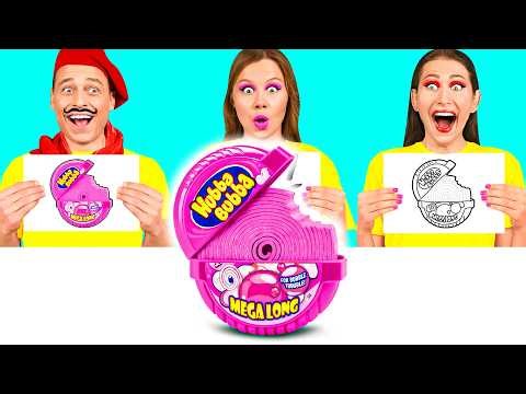 Who Draws it Better Take The Prize | Cool Creative Hacks by Fun Teen