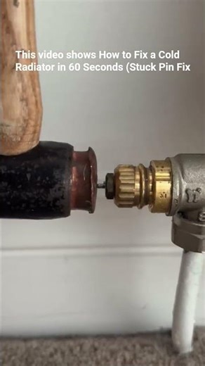 How to Unstick a Thermostatic Radiator Valve (TRV)