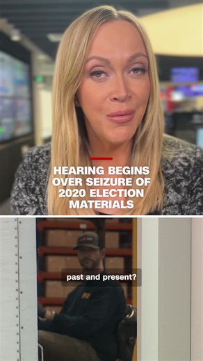 CNN's Paula Reid gives a behind-the-scenes look into the federal court hearing in Atlanta over the Justice Department's unprecedented seizure of 2020 election materials in Fulton County, Georgia, earlier this year.