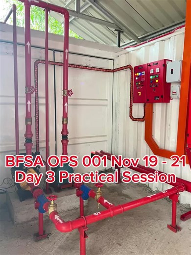 Practical Field Session Completed at Building Fire Safety Academy