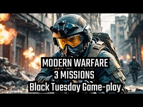 Call of Duty Modern Warfare 3 – Mission Black Tuesday Game-play | Full Campaign Walk through [HD]