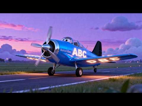 ABC Plane Song ✈️🔤 | A to Z Learning for Kids | Fun Alphabet Flight Adventure
