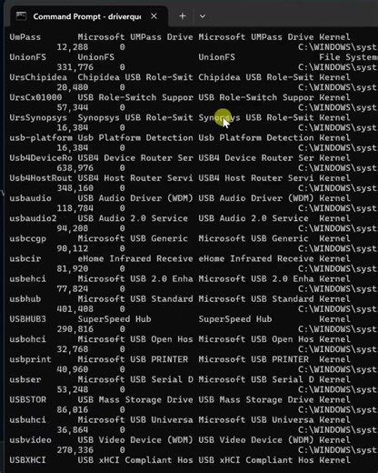 CMD Hacks | Get Complete Driver List Instantly 🚀 | | CMD Command for Advanced Users