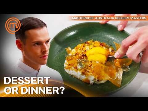 High-Risk Savory Desserts That Made Judges Nervous | MasterChef Australia Dessert Masters