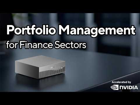 ASUS Ascent GX10: GPU-Accelerated Portfolio Optimization (Quant Finance Demo)