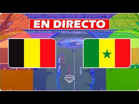 ⚽ BELGICA vs SENEGAL (EN VIVO) 🏆 MUNDIAL 2026 - 16AVOS DE FINAL - La Casaca Fútbol
