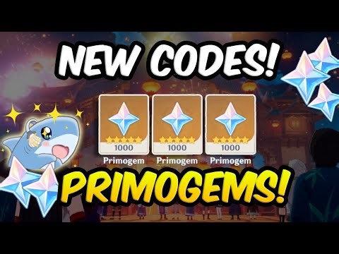 New Primogem Codes Genshin Impact! Redeem BEFORE They're Gone!