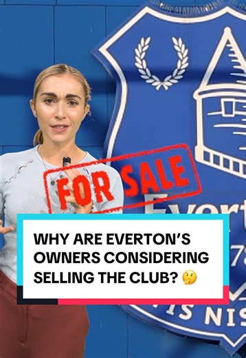 Why are Everton’s owners considering selling the club just two years after taking over? 🤔🔵 #EFC #Everton #EvertonFC #EPL