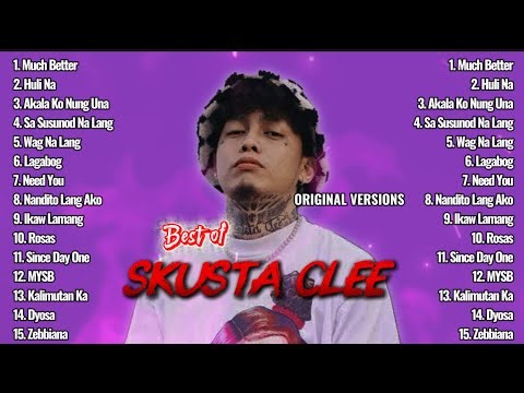 SKUSTA CLEE SONGS PLAYLIST 2026 🎧| BEST OF SKUSTA CLEE SONGS | OPM HEARTBREAK SONGS PLAYLIST