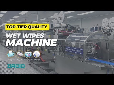 🚀 High-Performance Wet Wipes Manufacturing Machines_ by DROID (2026)