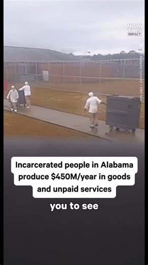 Right now, the state of Alabama extracts more than $450M per year in unpaid labor from incarcerated men and women. This urgent, Oscar-nominated documentary, ‘The Alabama Solution’, exposes the modern-day slavery happening every day in the state prison system. Watch to see how these incarcerated men are fighting for their human rights. Go to the link in The Alabama Solution bio to take action. @nowthisimpact @thealabamasolution | West Virginia Holler