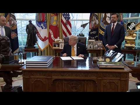 LIVE: President Donald Trump and VP Vance launch task force against fraud I USA I America