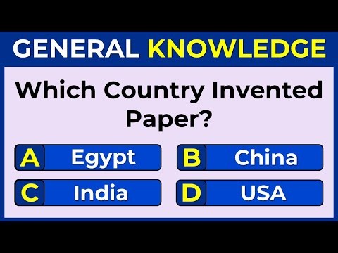 How Smart Are You? | Take This 30-Question Quiz To Find Out | GK