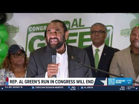 Rep. Al Green speaks after losing race that ends decades-long run in Congress