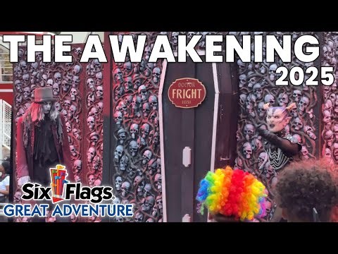 The Awakening FULL Show - Six Flags Great Adventure 2025 Fright Fest