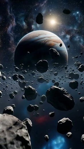 Asteroid Belt Navigation: A High-Speed Space Journey 4K #asteroid #navigation #journey #spacejourney