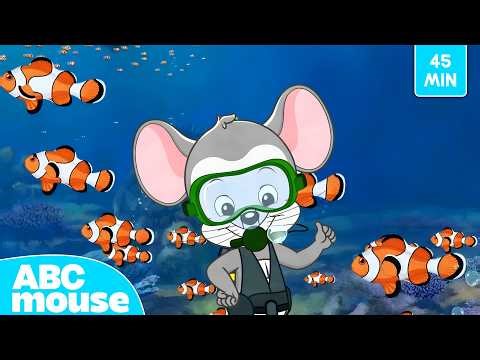 🐠 Explore Great Barrier Reef Animals + More! | ABCmouse Search & Explore for Kids 🌊 45 Minutes