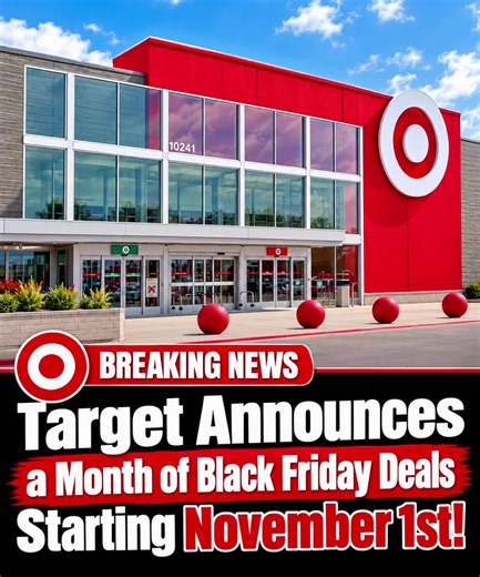 🚨 TARGET JUST ANNOUNCED BLACK FRIDAY DEALS! 🎯🛍️ Starting November 1, shop daily holiday deals through December 24! Early Black Friday deals are November 5–7, with more savings throughout the holiday season. 🎁🔥 Save this post so you don’t miss the deals! @target #target #blackfriday #creatorsearchinsights #deals #christmas