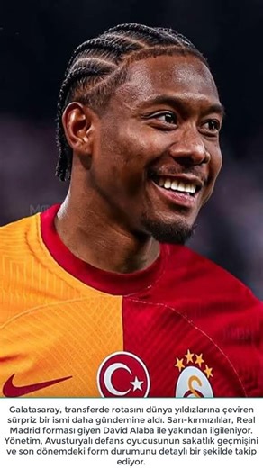 Galatasaray David Alaba ile Görüşüyor! Transfer Bombası