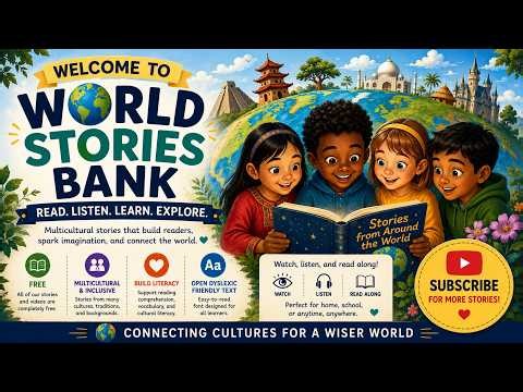 Welcome to World Stories Bank 🌍 | Free Read Aloud Stories for Kids
