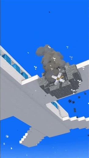 Plane Crash in Minecraft! Will they SURVIVE? 😱✈️ #shorts