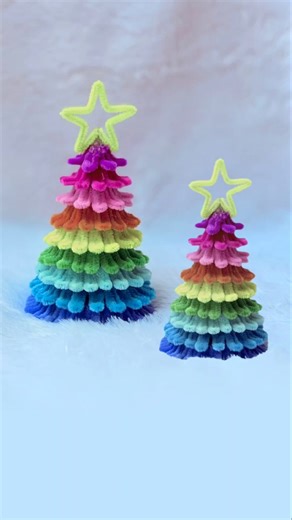 DIY Rainbow Christmas Tree 🌈🎄| Budget Decor