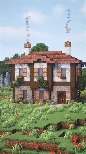 A Beautiful Turkish-Style Minecraft House With Cozy Rustic Details