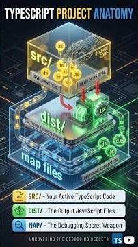 TypeScript Project Anatomy: src vs dist vs map files