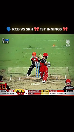 IPL - RCB vs SRH 1st Innings Highlights 🔥 P7 #cricket #shorts #viral #trending