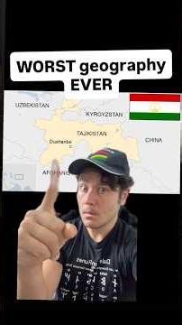 This country has the worst geography ever
