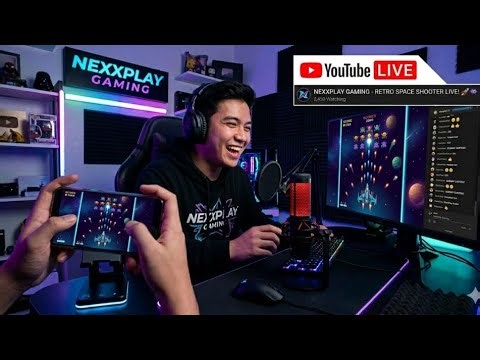 🚀 Space Shooter LIVE 🔥 Alien Attack Survival Gameplay #shorts #spaceshooter #live #Gaming