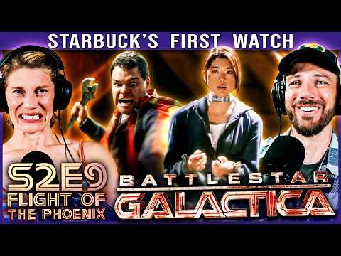 Battlestar React-ica S2E9 | Katee Sackhoff's First Watch "FLIGHT OF THE PHOENIX"