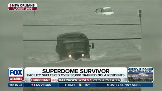 Hurricane Katrina Superdome survivor recounts experience being trapped for 3 days