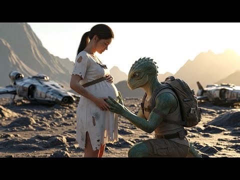 Woman and an Alien Are Stranded on a Abandoned Planet and She Gets Pregnant by the Alien | Sci Fi St