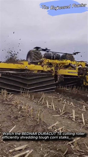 How the DURACUT TE Chops Toughest Corn Stalks for Soil Health #process #agri #equipment #fieldwork