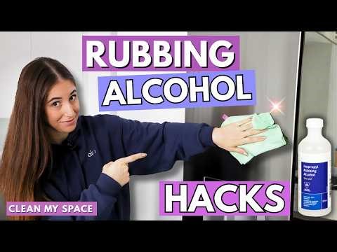 INCREDIBLE Rubbing Alcohol Hacks You Need To Know!