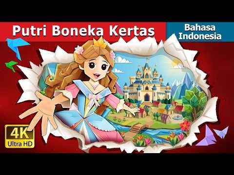 Putri Boneka Kertas | The Paper Doll Princess | Dongeng Bahasa Indonesia | @IndonesianFairyTales
