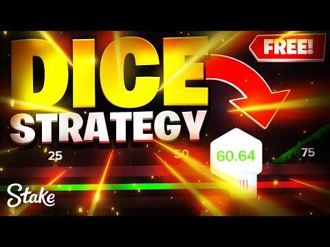 STAKE | THIS FREE DICE STRATEGY IS SO GOOD!!! (easy money)
