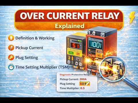 Overcurrent Relay Explained | Working & Types | Electrical Engineering | Switchgear & Protection